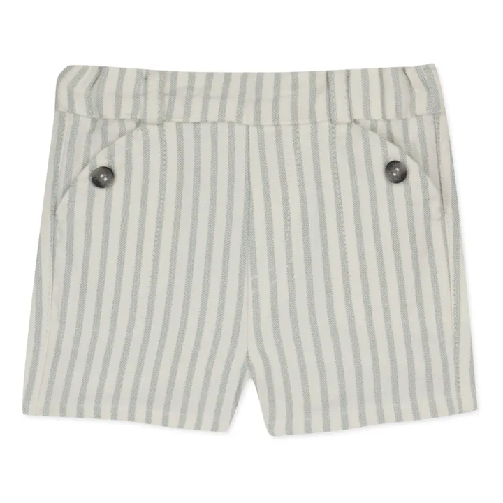 Tartine et Chocolat Short Rayé | Vert
