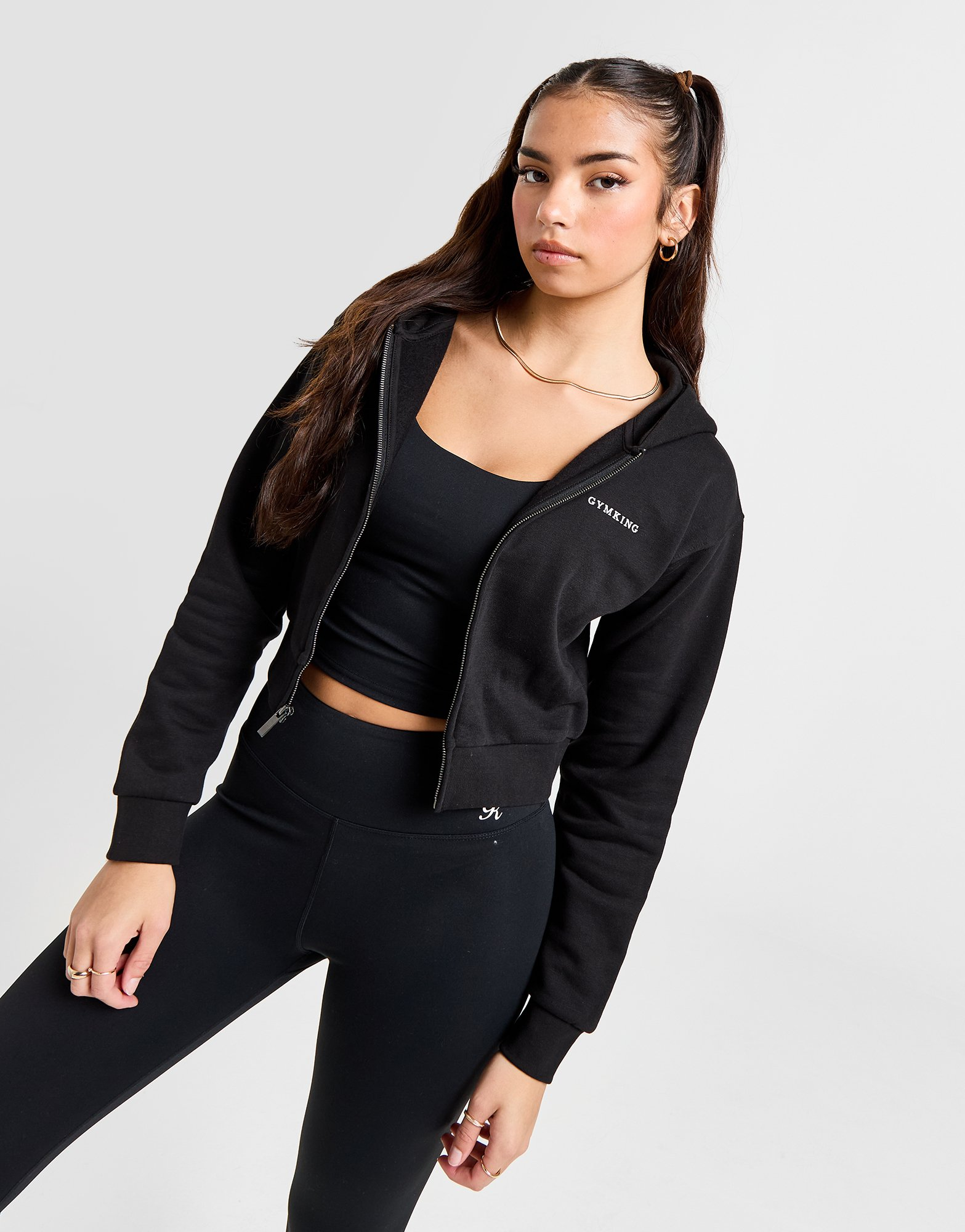 Gym King Sweat à Capuche Zippé 365 Femme