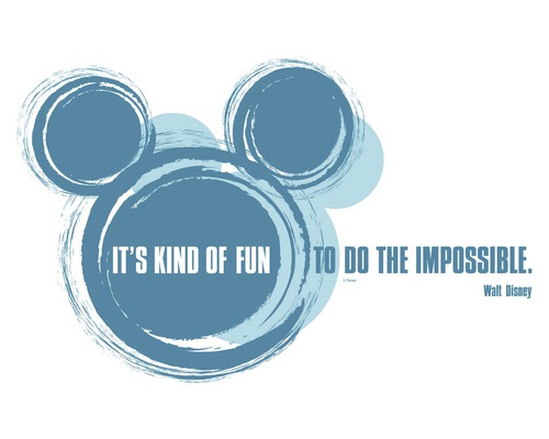 Muursticker Disney Editie 4 IT'S KIND OF FUN 50 x 70 cm