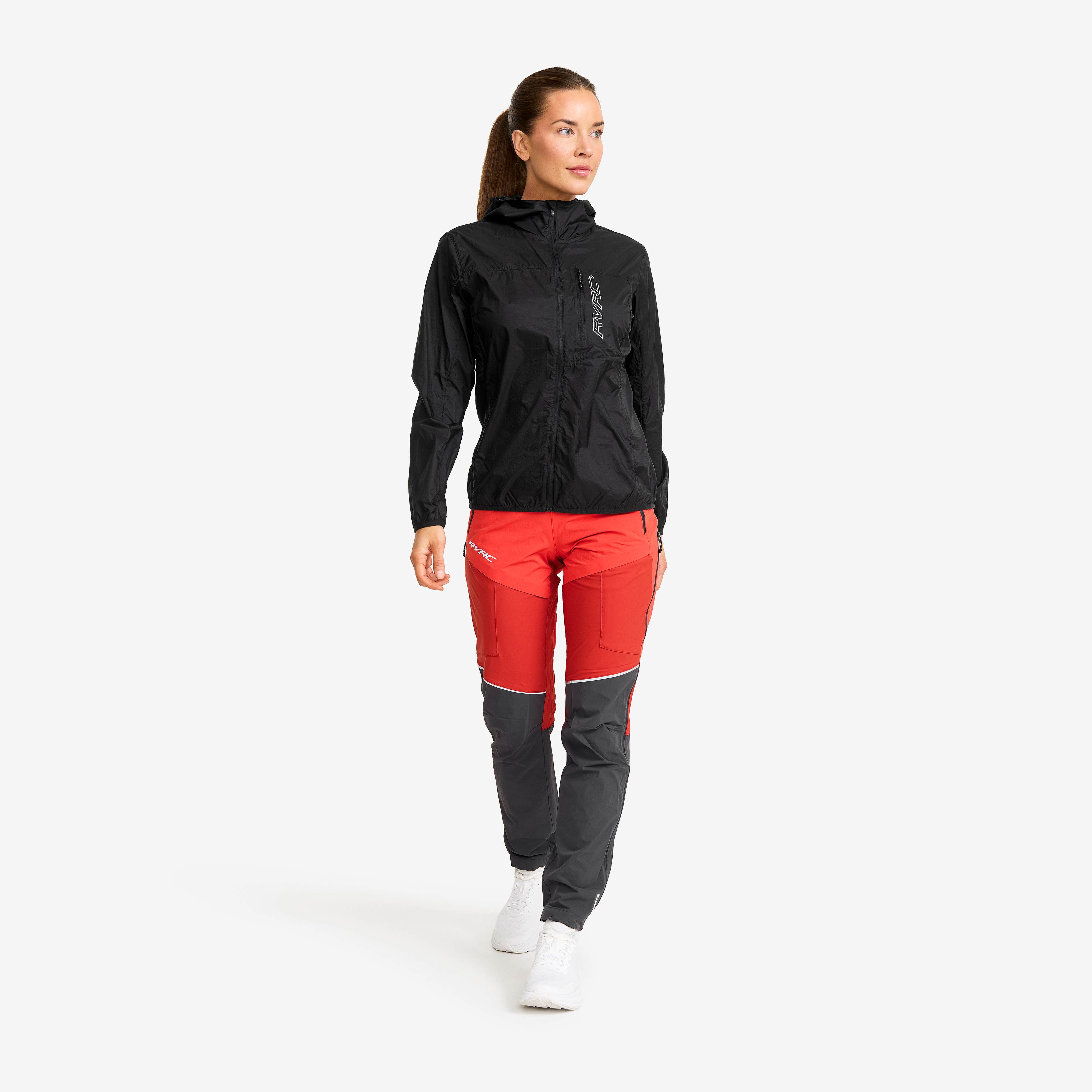 Speed Hooded Windbreaker Dame Black