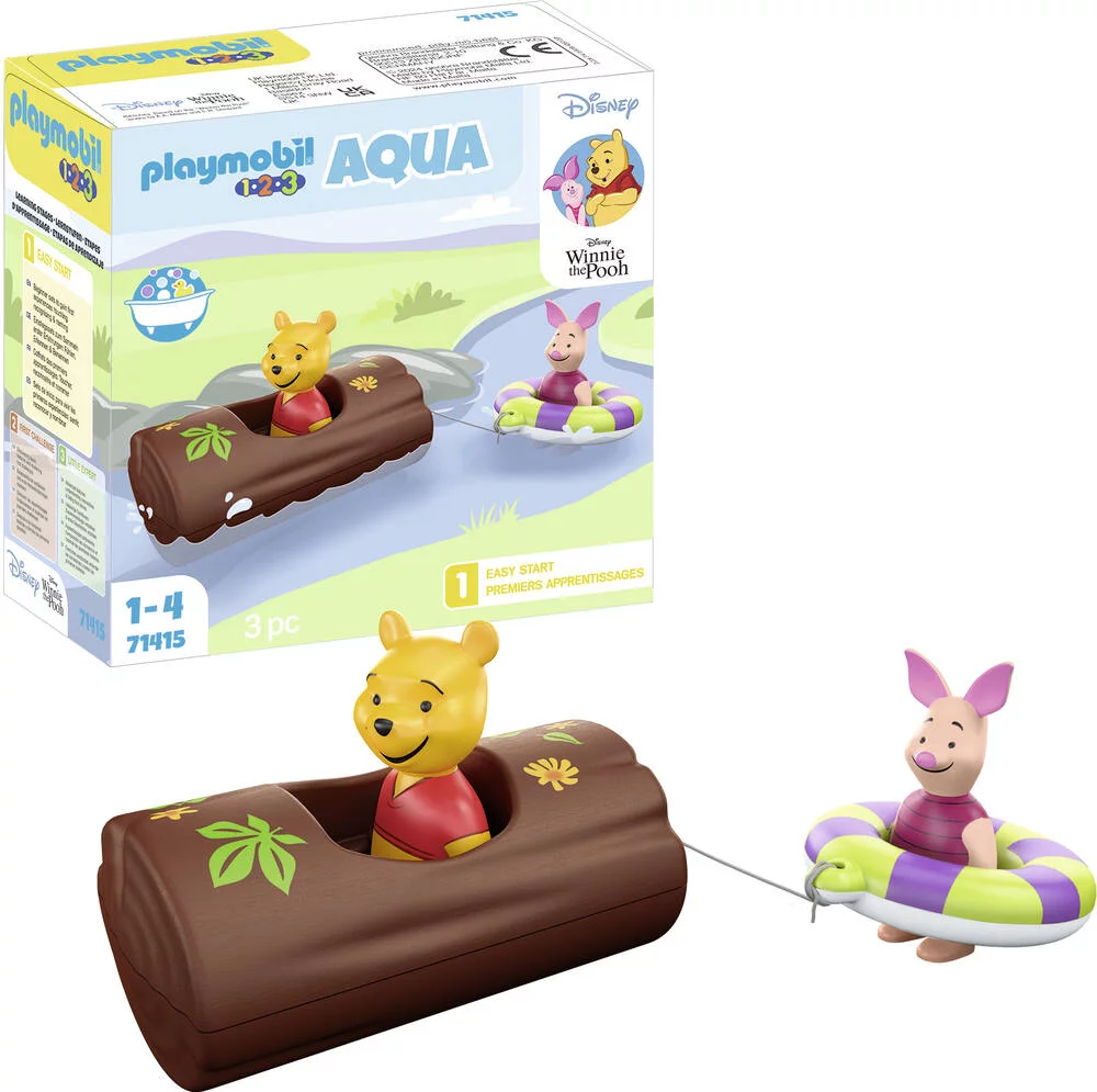 DISNEY WINNIE ET PORCINET AVEC TRONC AQUATIQUE - 71415
