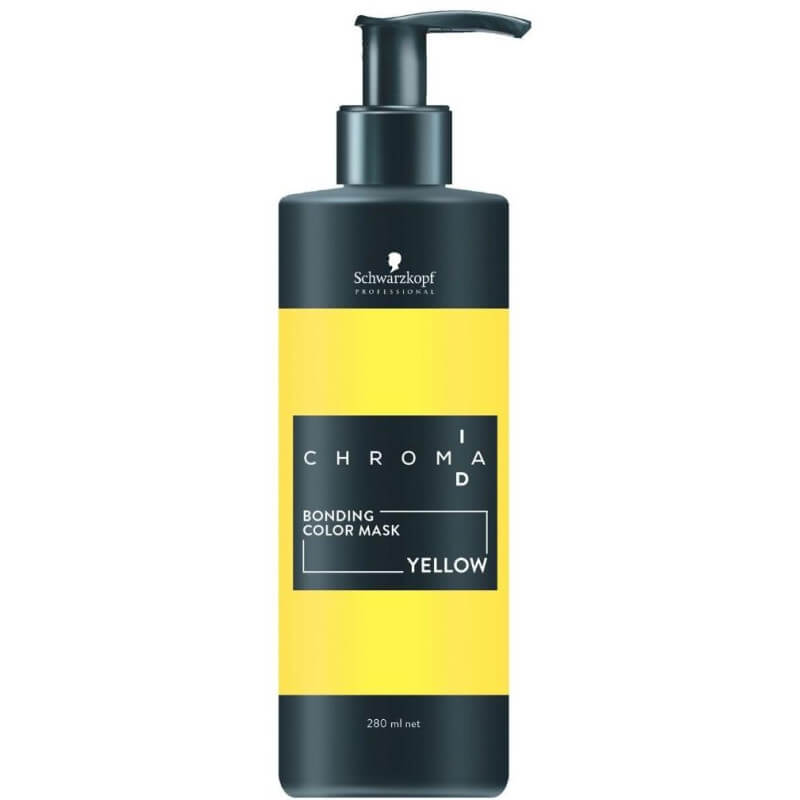 Masque nourrissant pigmenté jaune Chroma ID SCHWARZKOPF 280ML