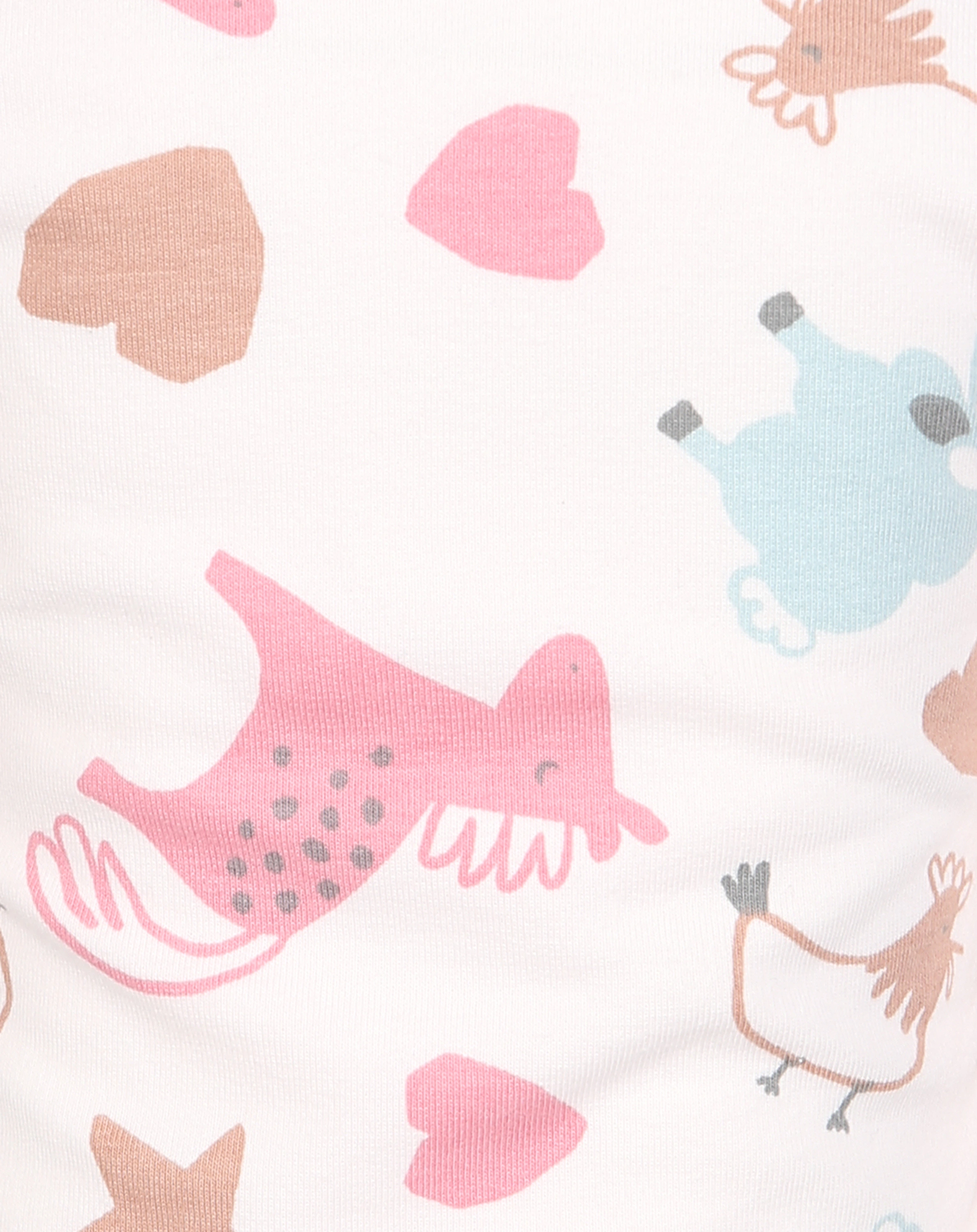 Sweatshirt FARM ANIMALS in rose
