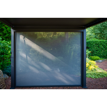 Zijwand voor pergola Classic & Deluxe Antraciet 360 series