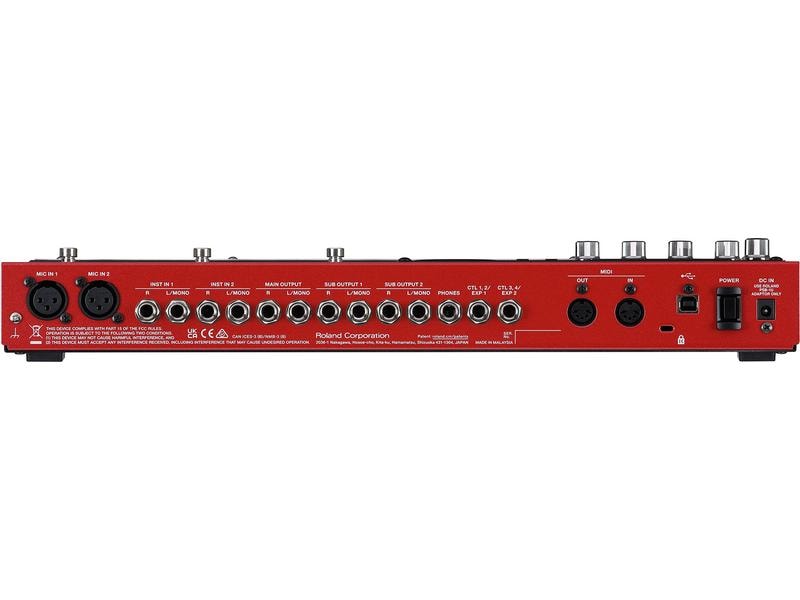 BOSS Effektgerät RC-600 Flaggschiff-Loop-Station im Bodentreter-Format