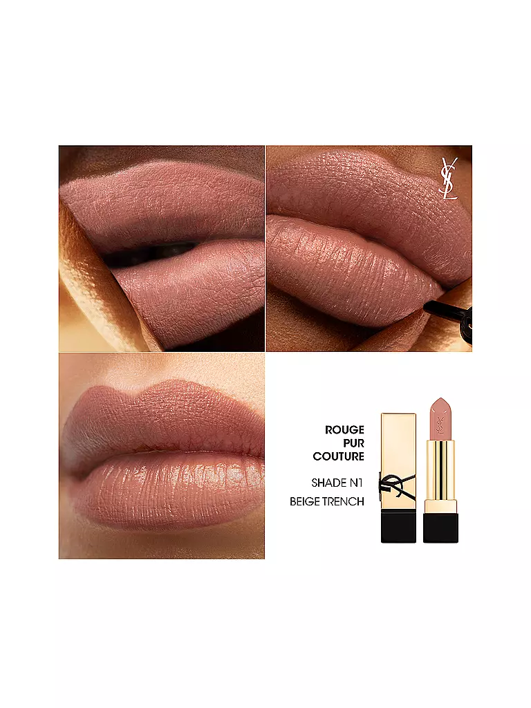 YVES SAINT LAURENT Lippenstift - Rouge Pur Couture (N1) dunkelrot