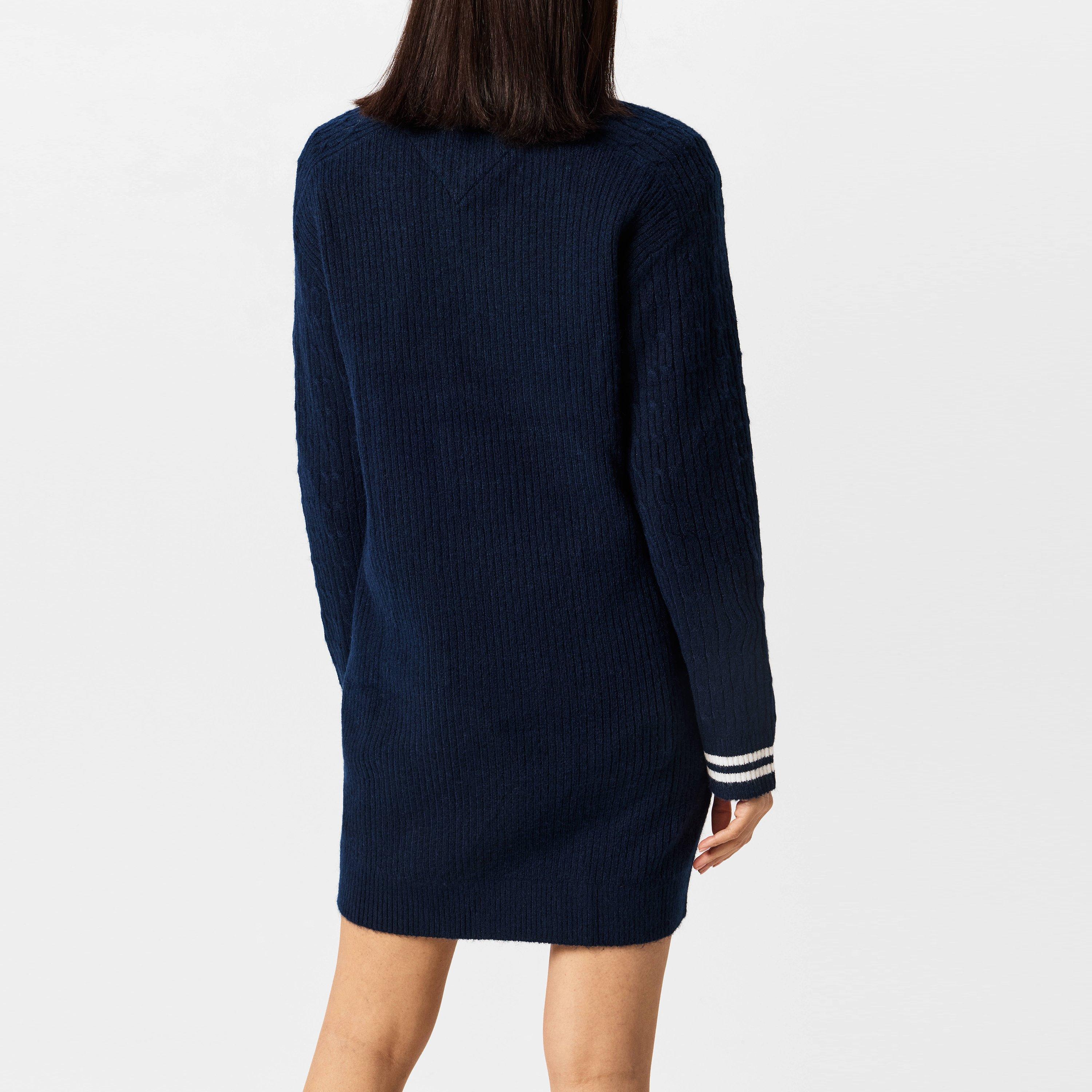 Tommy Jeans Crest Sweater Jumper Dress