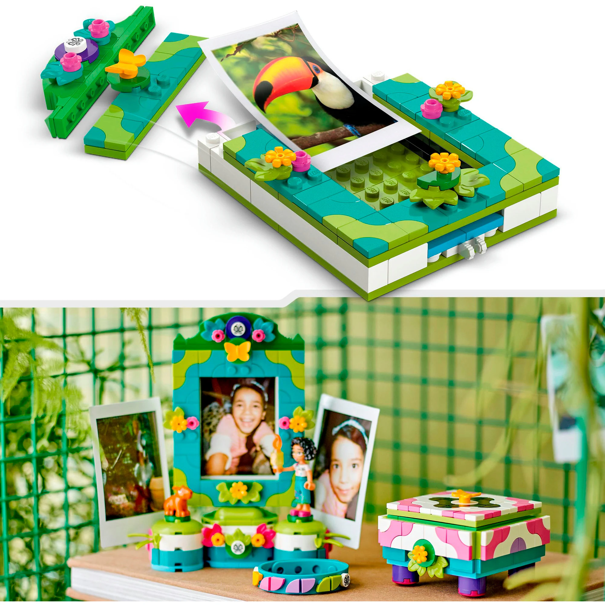 LEGO Konstruktionsspielzeug Disney Classic Mirabels Fotorahmen und Schmuckkassette