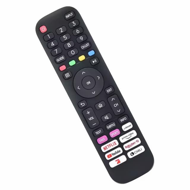 Fjernbetjeningserstatning til EN2AL30H til Hisense Smart Tv