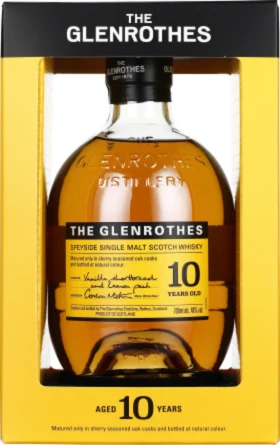 THE GLENROTHES 10 YEARS SINGLE MALT 70CL