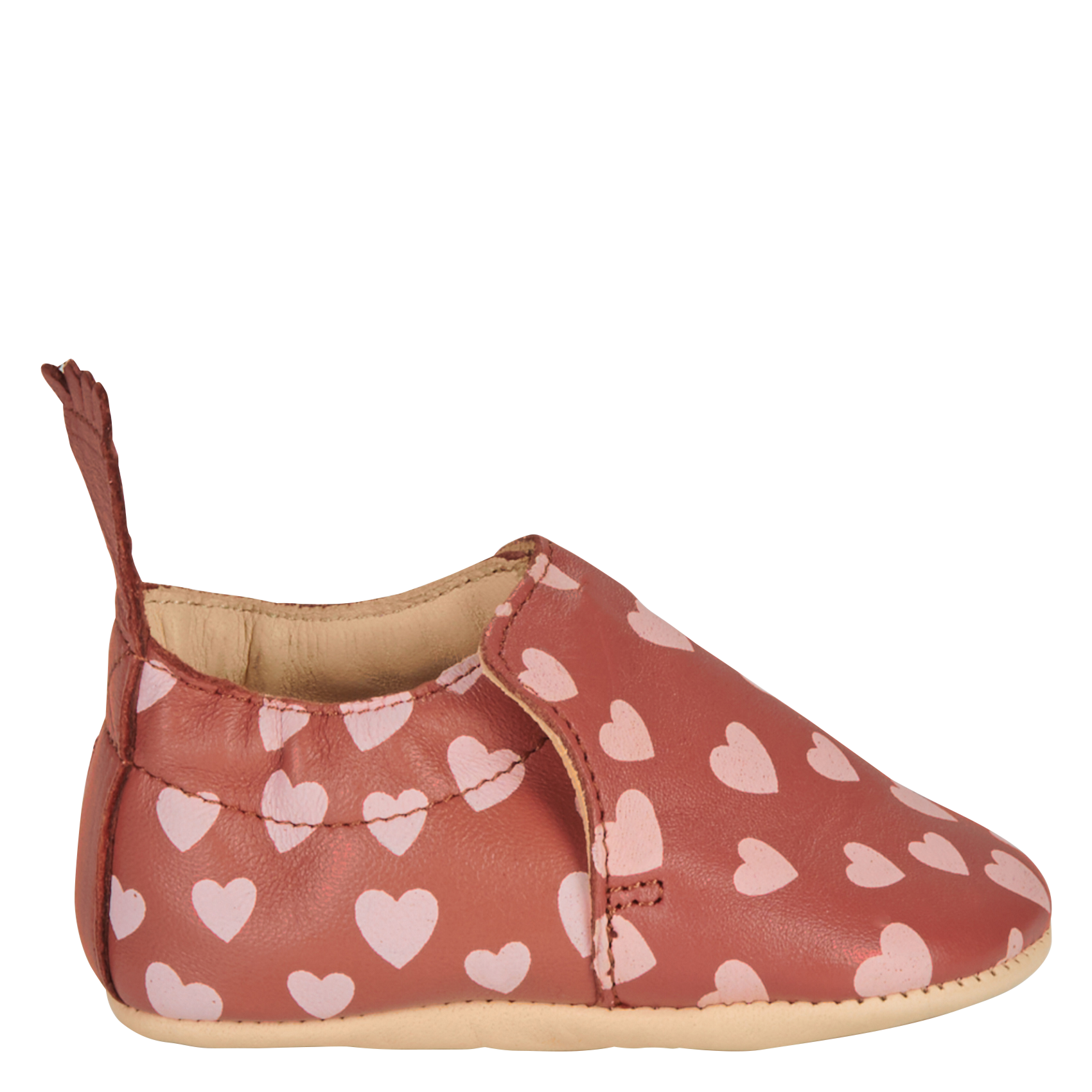 MY BLUMOO - Chaussons en cuir | Marron