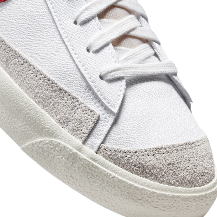 Nike blazer mid '77 White/gym red-lt smoke grey-phantom