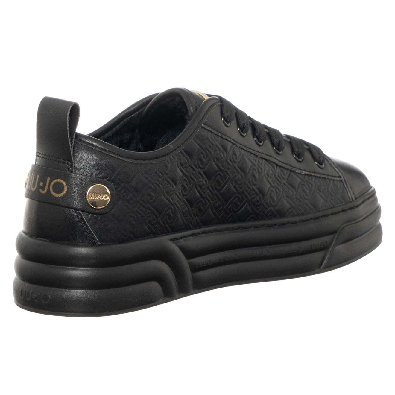 Liu-Jo Sneakers en Cuir Cleo noires