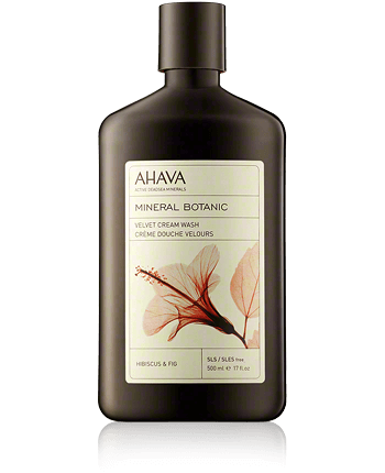 AHAVA Mineral Botanic Velvet Cream Wash Hibiscus and Fig 500ml
