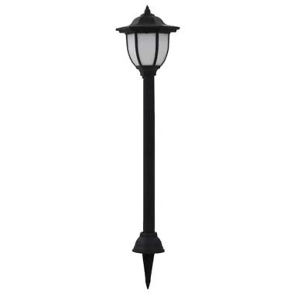 vidaXL - Solarlamp - Zwart - Polypropyleen - 3 stuks