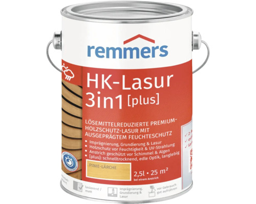 Remmers HK-Lasur 3in1 [plus] grenen/lariks 2,5 l