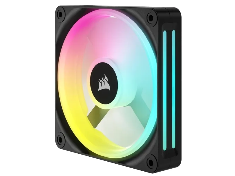 CORSAIR | iCUE LINK QX120 RGB - Indsats med blæser - 120 mm - sort (pakke med 3)