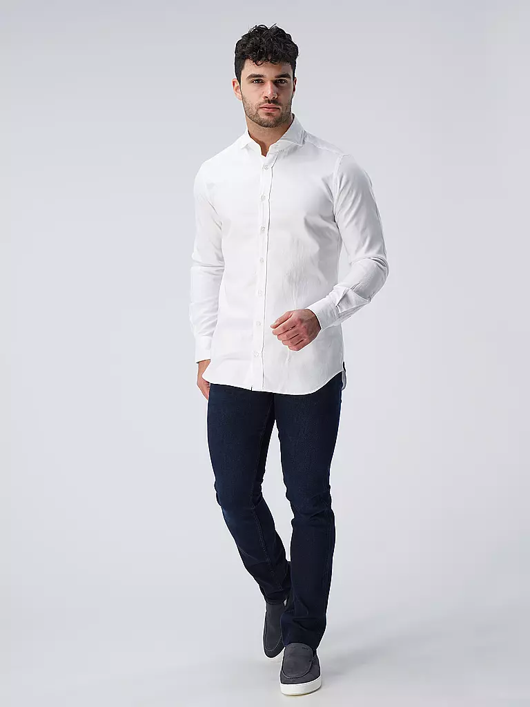 WINDSOR Hemd Slim Fit  weiss