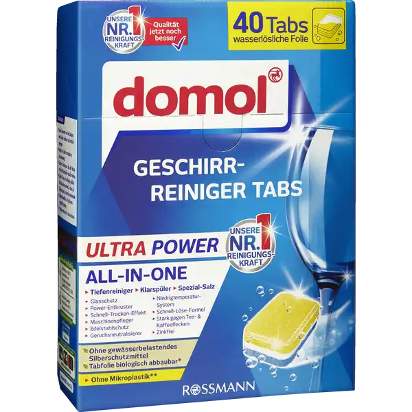 Geschirr-Reiniger Tabs Ultra Power