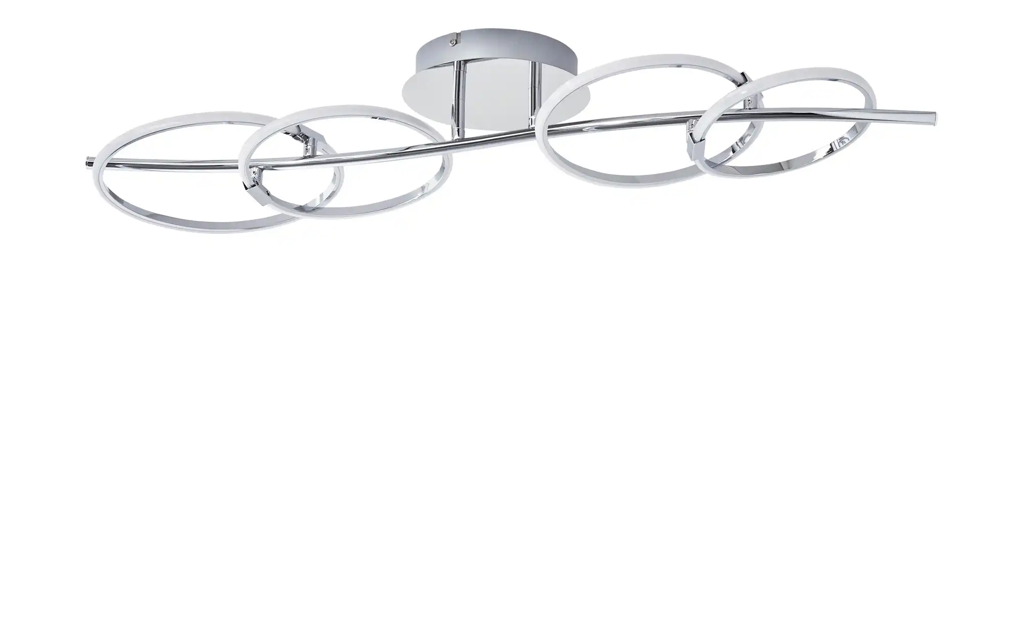 KHG LED-Deckenleuchte, chrom `4 Ringe´