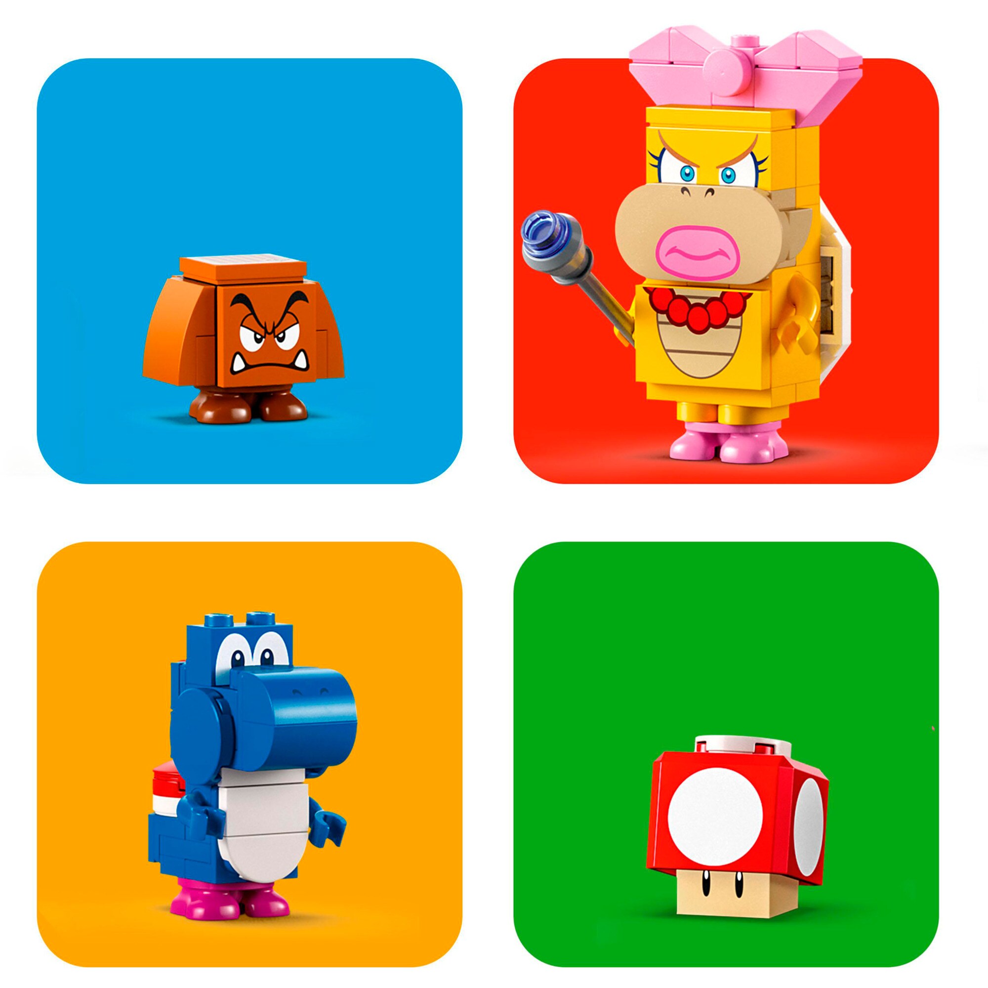 LEGO Konstruktionsspielzeug Super Mario Kreativbox – Leveldesigner-Set