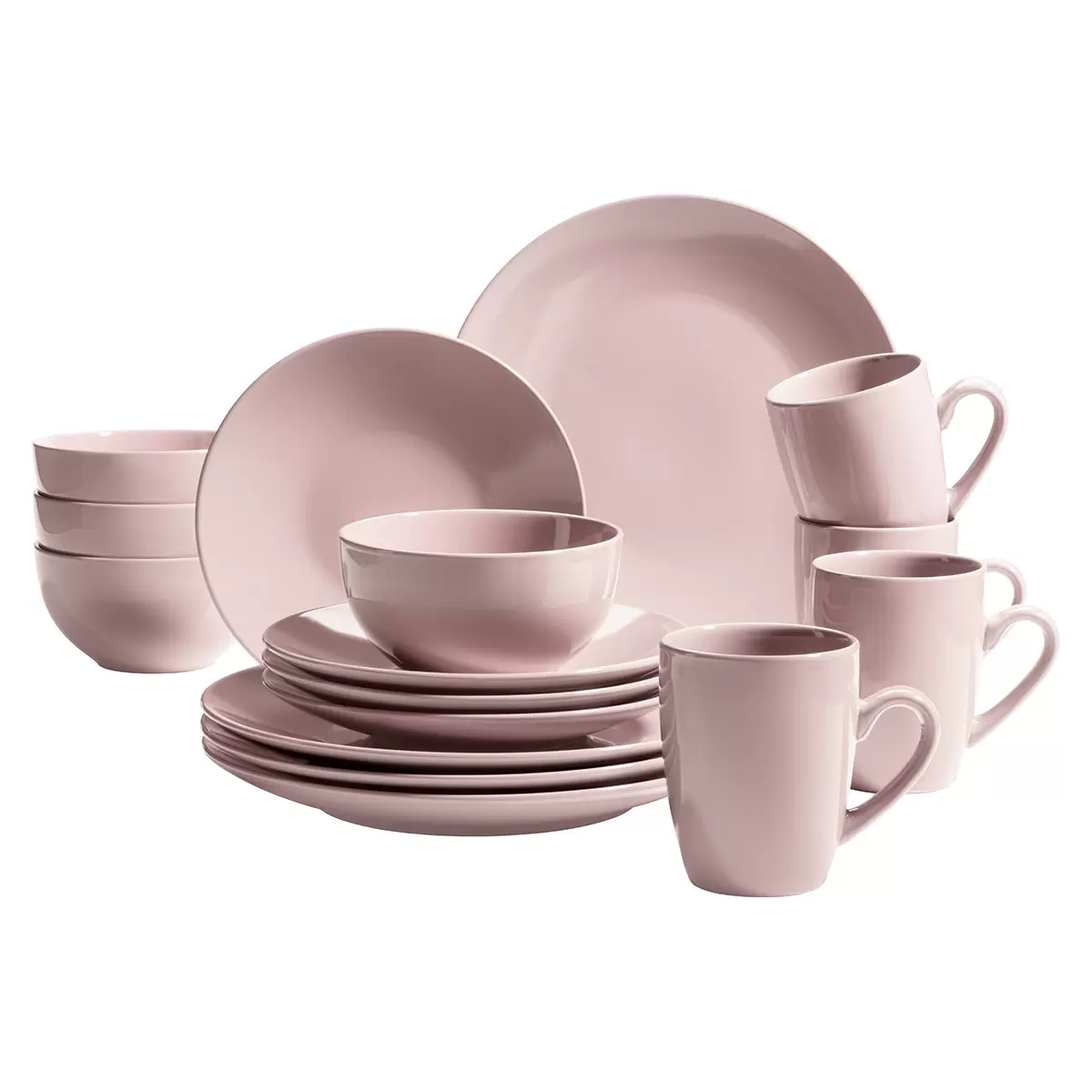 Kombiservice 16tlg. PASTELL SELECTION Rosa