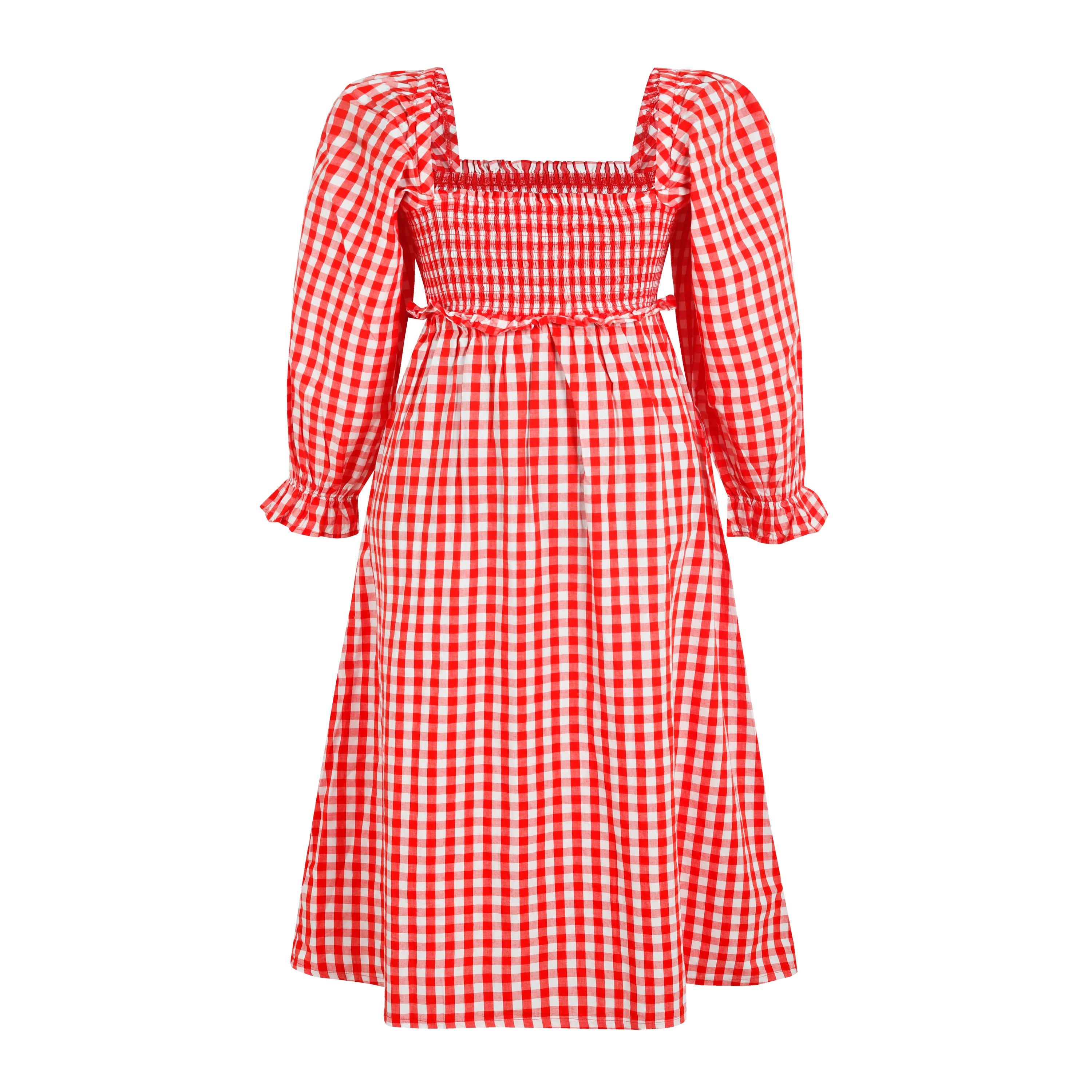 Miso Check Dress Womens