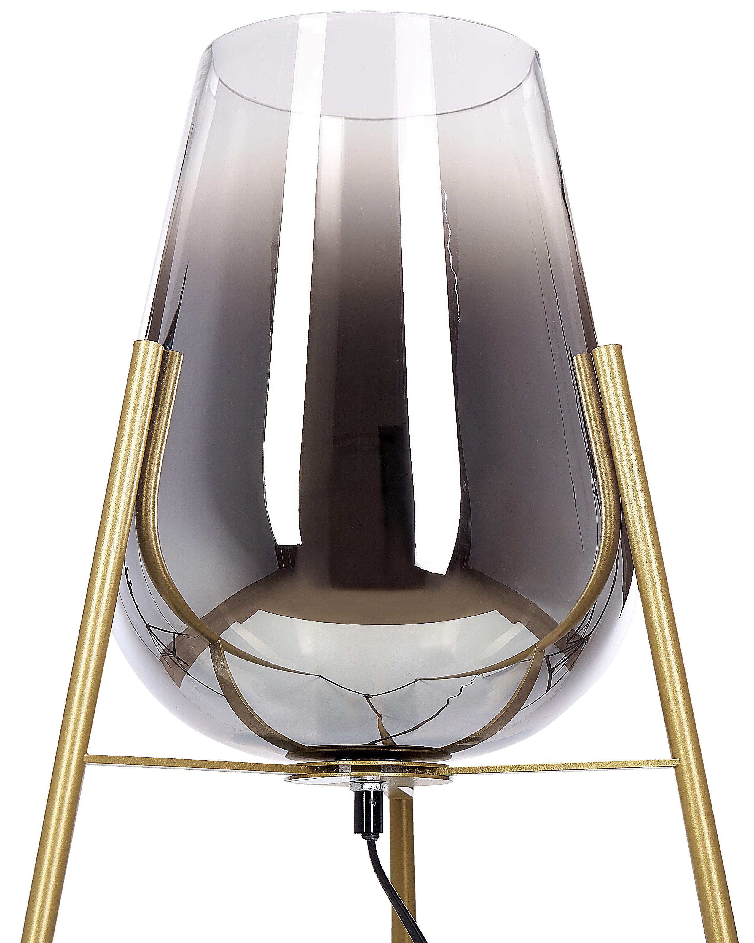 Staande lamp MENA Metaal Goud