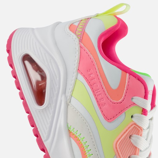 Skechers Uno Lite Sneakers wit Synthetisch