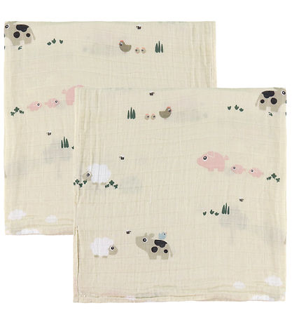 Done by Deer Spucktücher - Musselin - 2er-Pack - 65x65 cm - Tiny