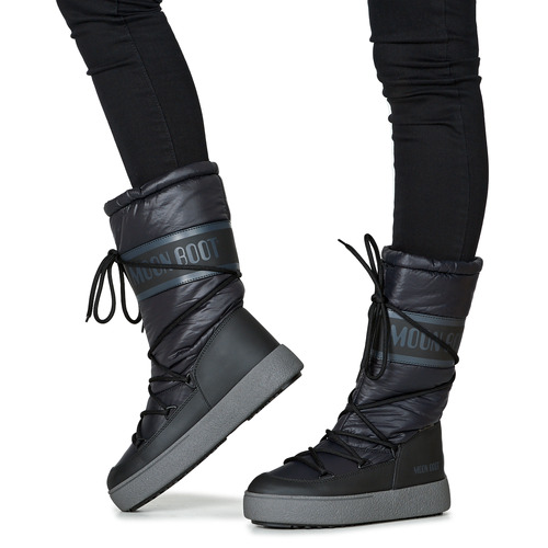Moon Boot - MB LTRACK HIGH NYLON WP - Noir