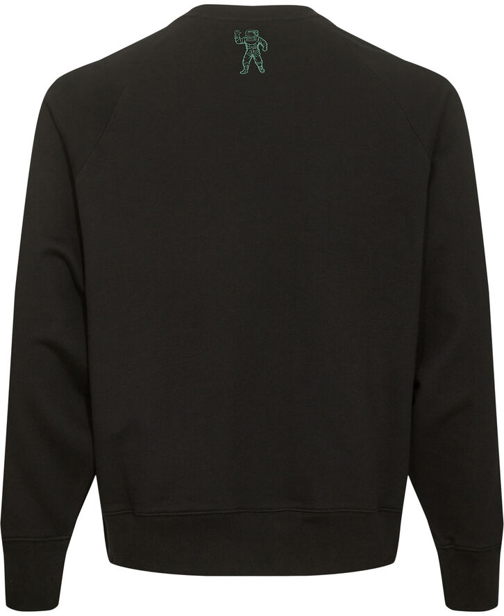 BILLIONAIRE BOYS CLUB NOTHING CAMO ARCH LOGO CREWNECK Black