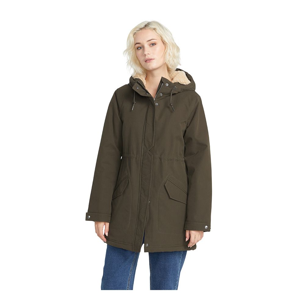 Volcom LESS IS MORE 5K - Parka Femme wren