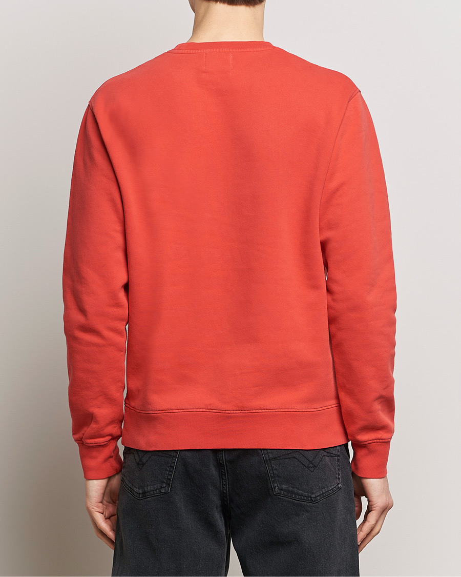 Colorful Standard Classic Organic Crew Neck Sweat Red Tangerine