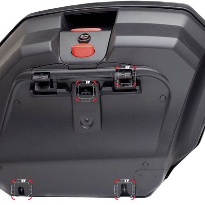 Valise Givi V37N Universel - Noir