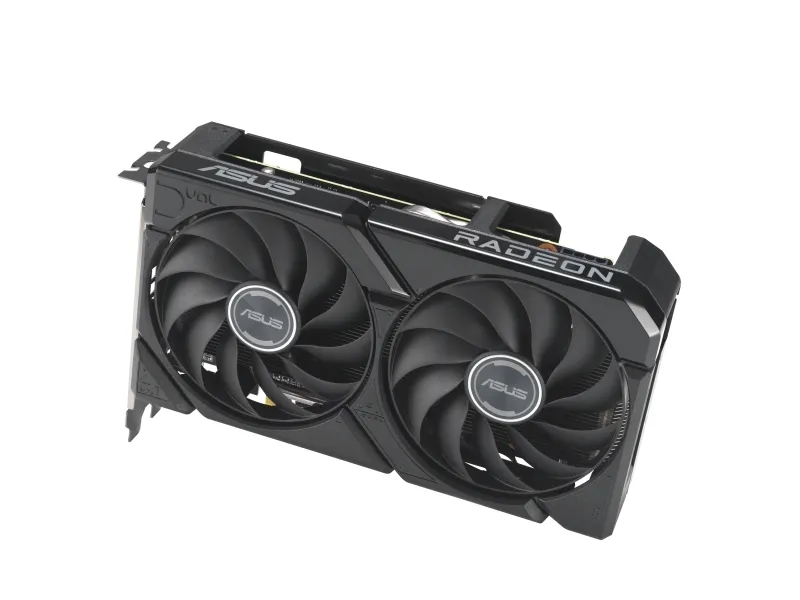 ASUS Dual Radeon RX9060XT 8GB - Grafikkort - Radeon RX 9060 XT - 8 GB GDDR6 - PCI Express 5.0 - HDMI, 2 x DisplayPort - boks