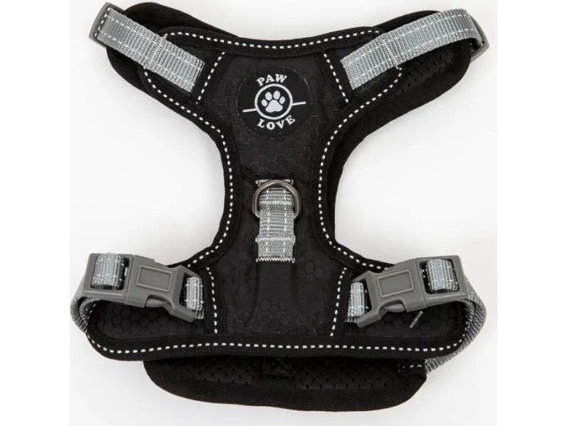 Paw Love - Y-sele hund - str 73 (Large) - Sort
