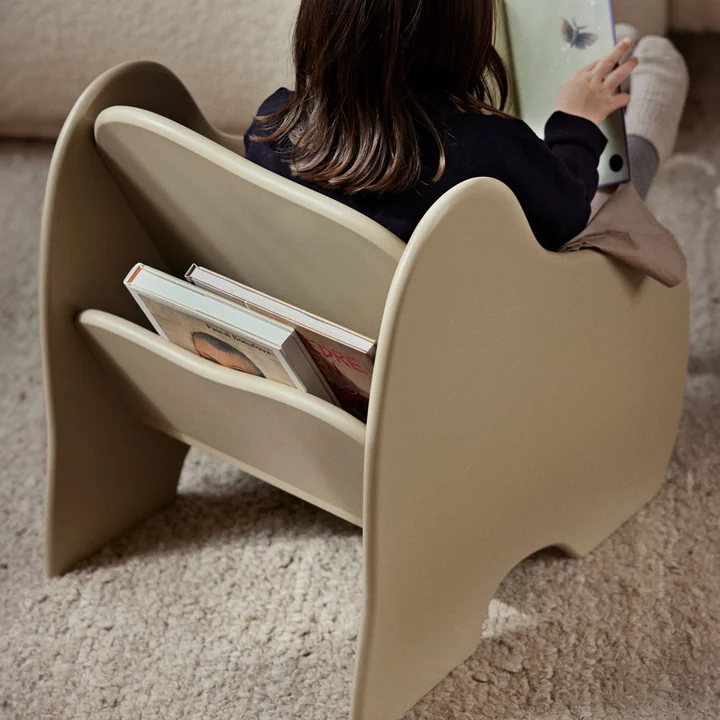 Ferm Living - Slope Kindersessel, cashmere
