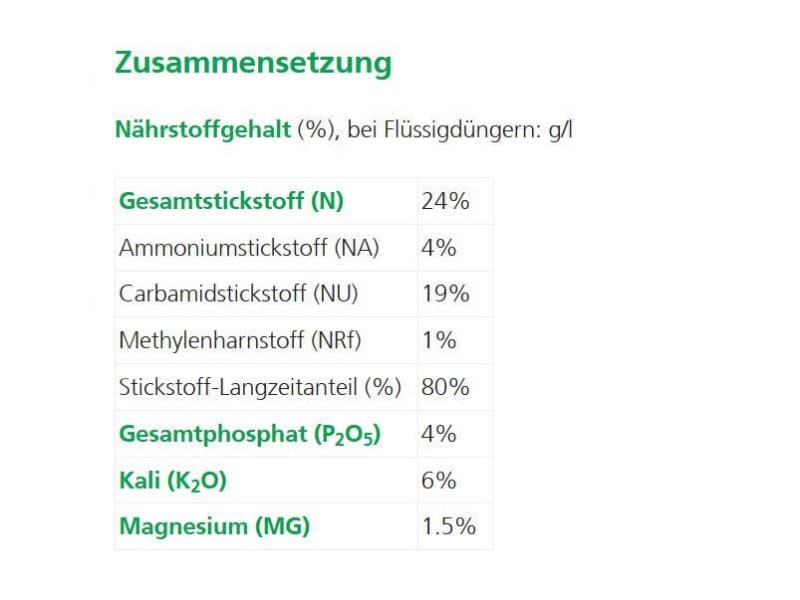 Hauert Langzeitdünger Tardit Rose 2,5 kg Rosendünger mit Langzeitwirkung