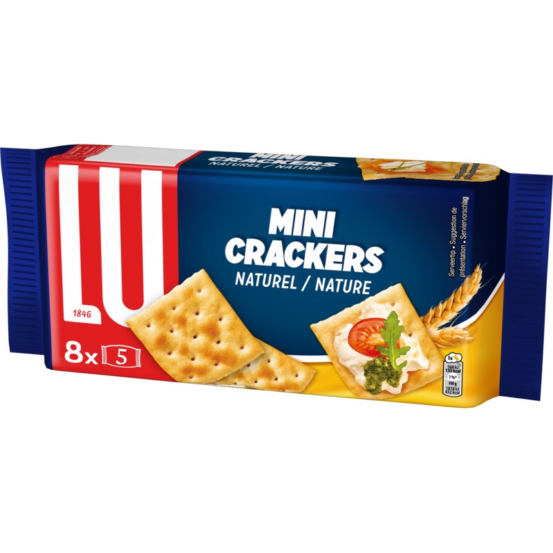LU Mini crackers naturel