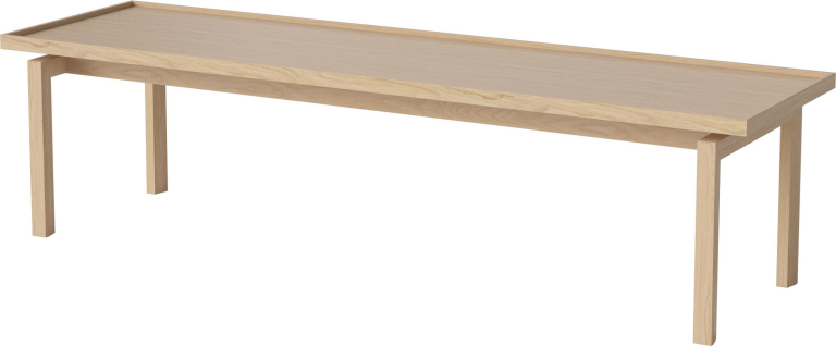 Bolia Elton salontafel 162x46 eiken naturel