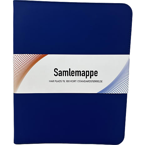 Samlemappe - blå