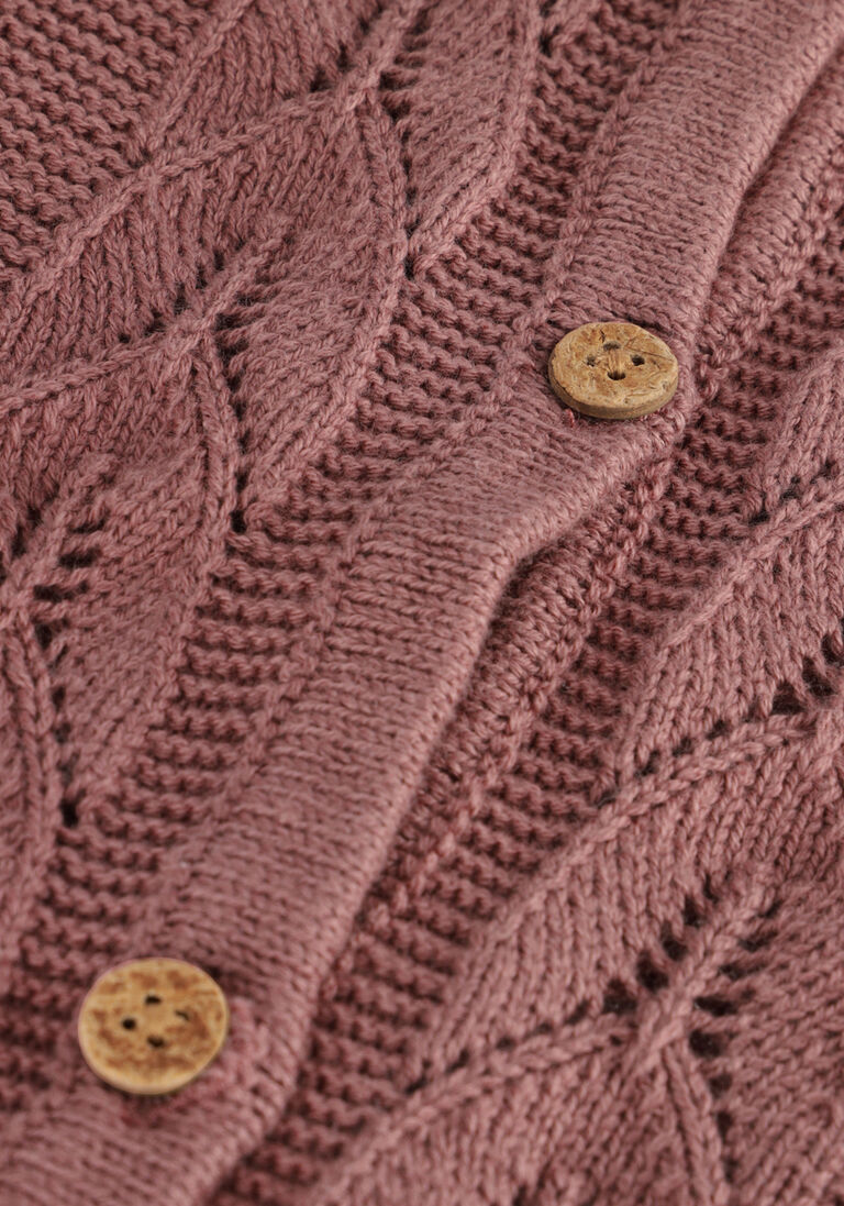 LIL\\' ATELIER roze lil' atelier vest nbfdora loose knit card