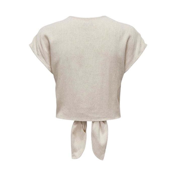Only Siesta Knot Linnen Blouse Dames