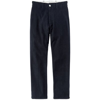 Herrenhose gestreift, Navy-Schwarz