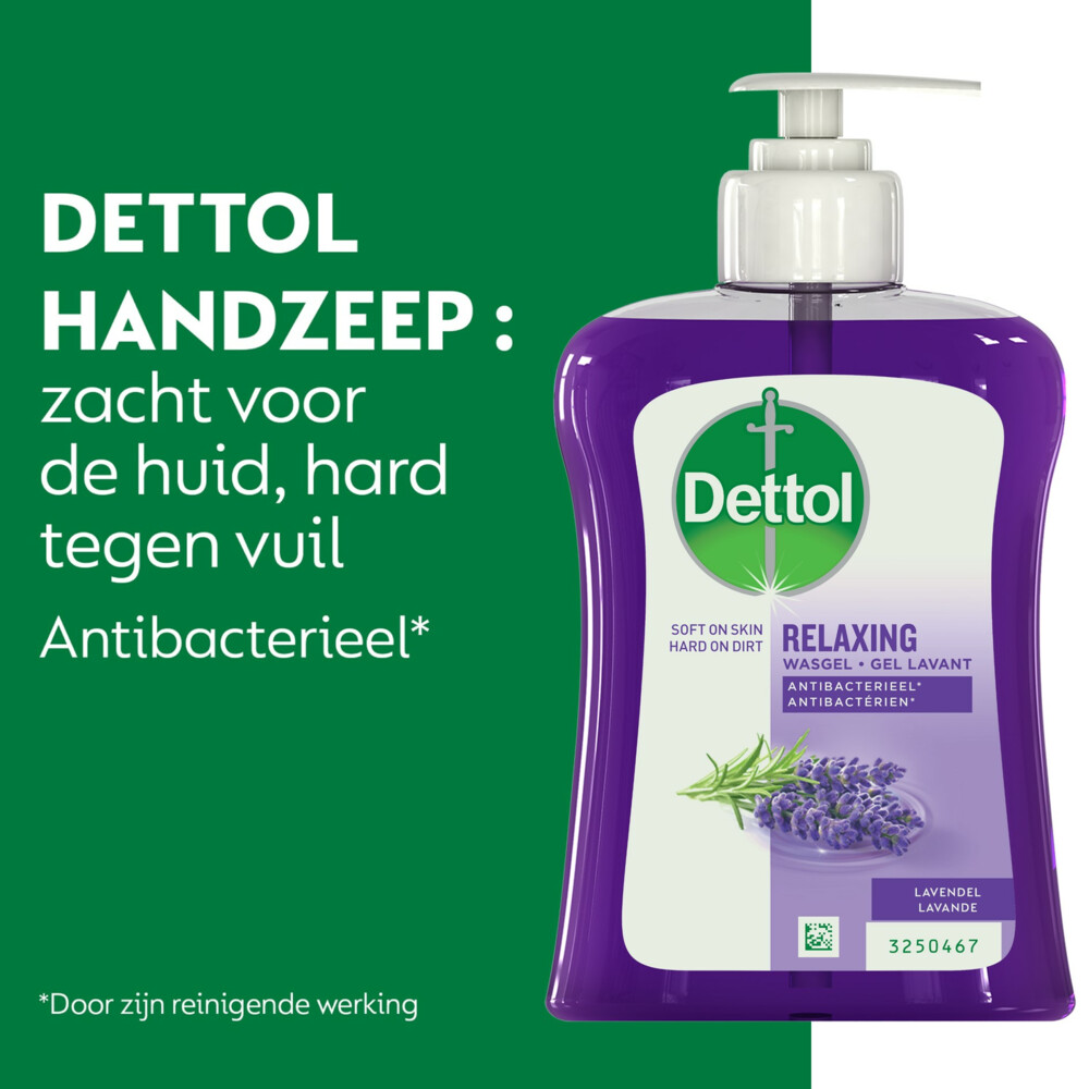 Dettol Handzeep Verzachtend Lavendel250 ml
