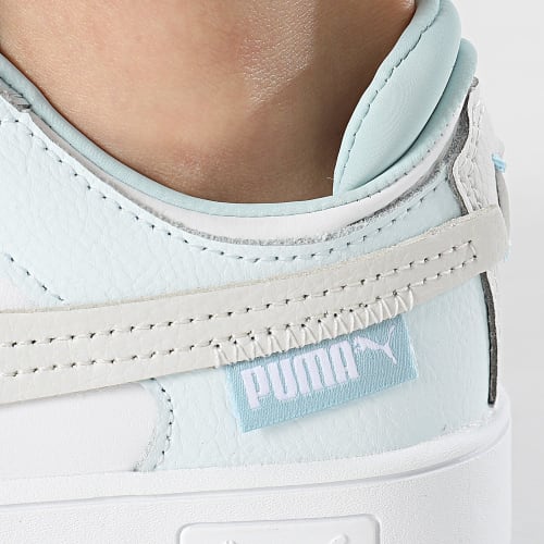 Baskets Femme Carina Street VTG 392338 Puma White Gray Dewdrop