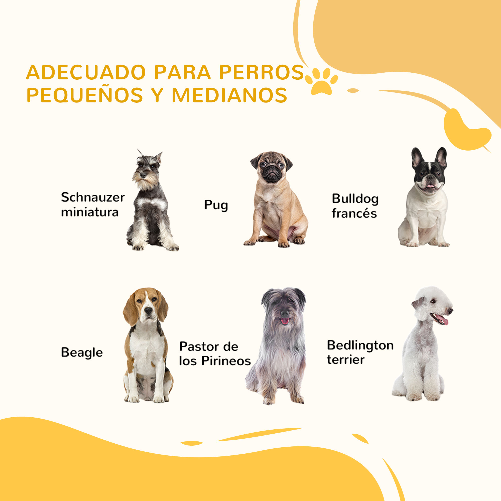 Cercado para cães PawHut com 6 painéis, 60x70 cm, dobrável, em pinho, com portão, pés de borracha antiderrapantes e formato personalizável para corredores e escadas, branco.