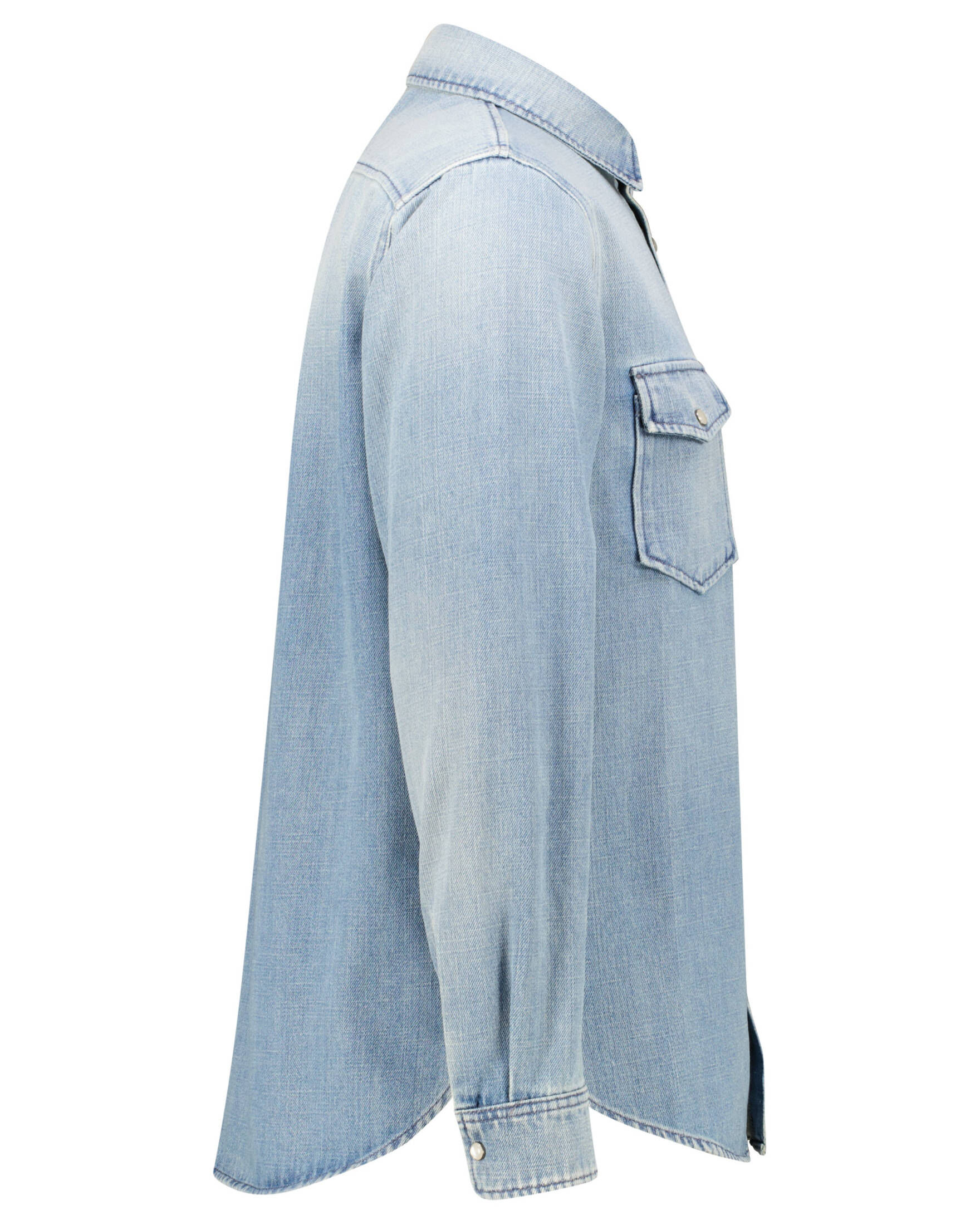 Saint Laurent| Herren Jeanshemd POINT