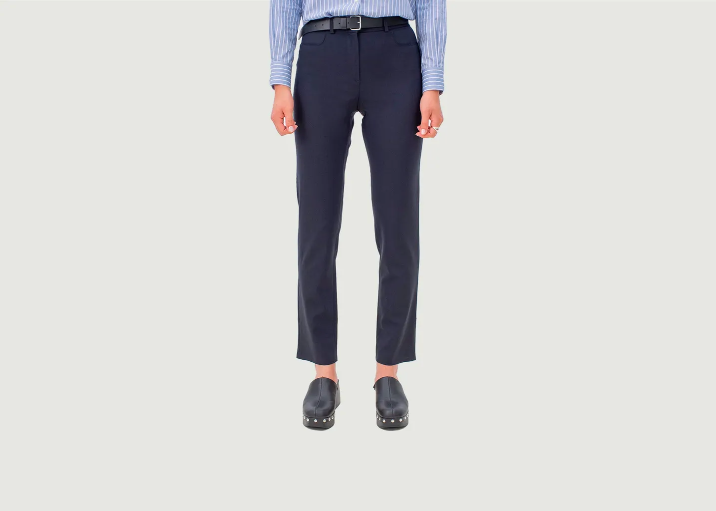 Pantalon de tailleur coupe cigarette New York 17H10